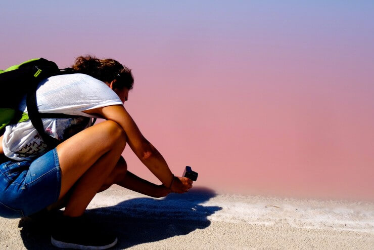 Las Coloradas, Yucatán, pink water