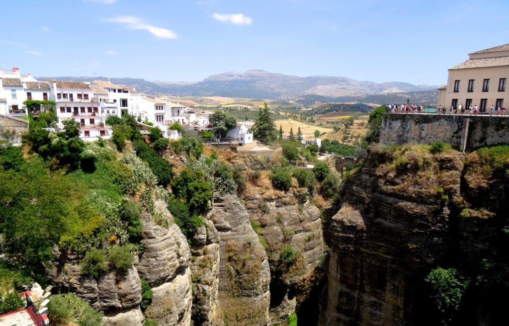 Ronda, Blick von der Puente Nuevo