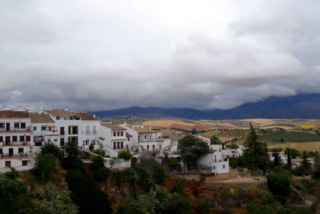 Wolken über Ronda