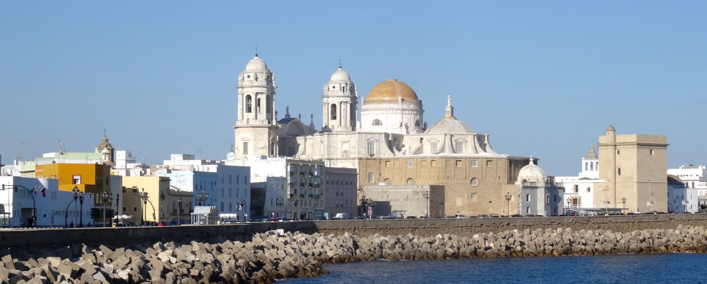 Blick auf Cádiz