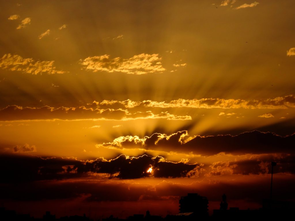 Letzter Sonnenuntergang in Cádiz