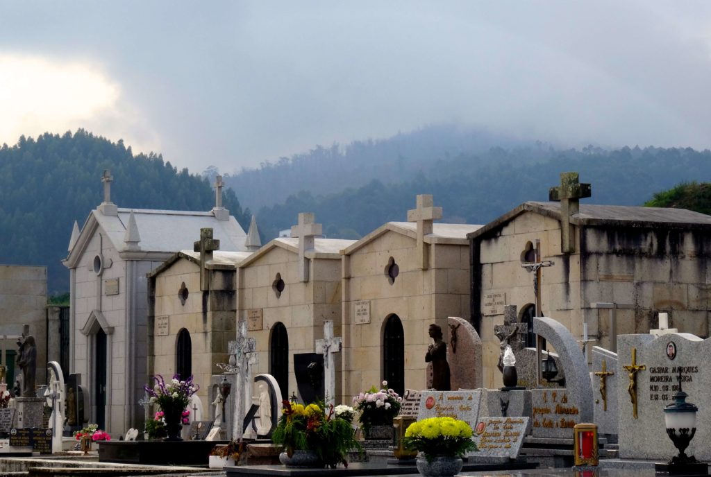 Auf dem Cementerio de Caminha