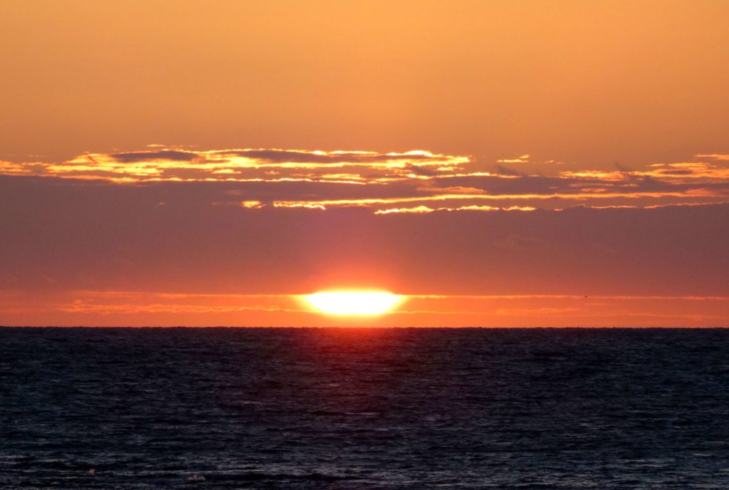 Sonnenuntergang über La Caleta