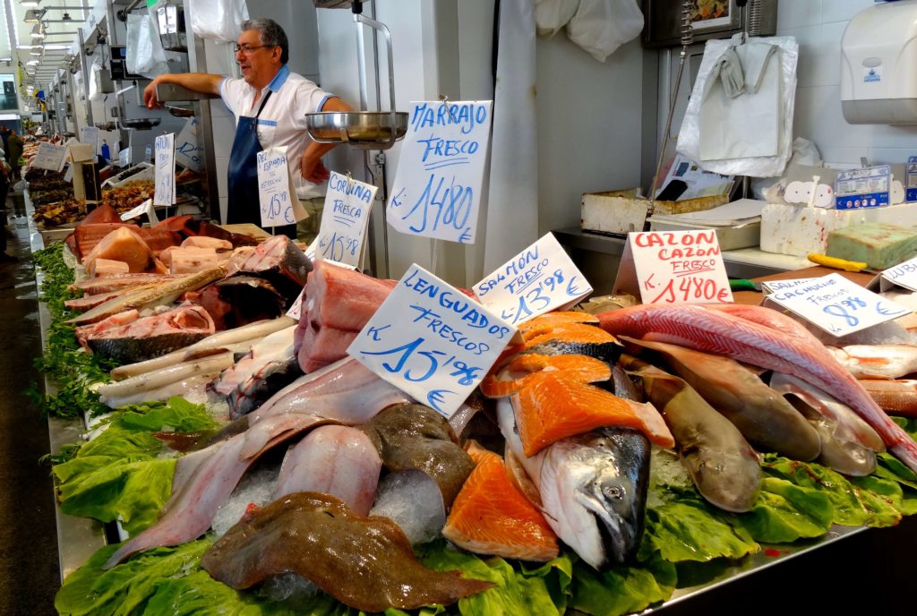 Auf dem Mercado Central de Abastos