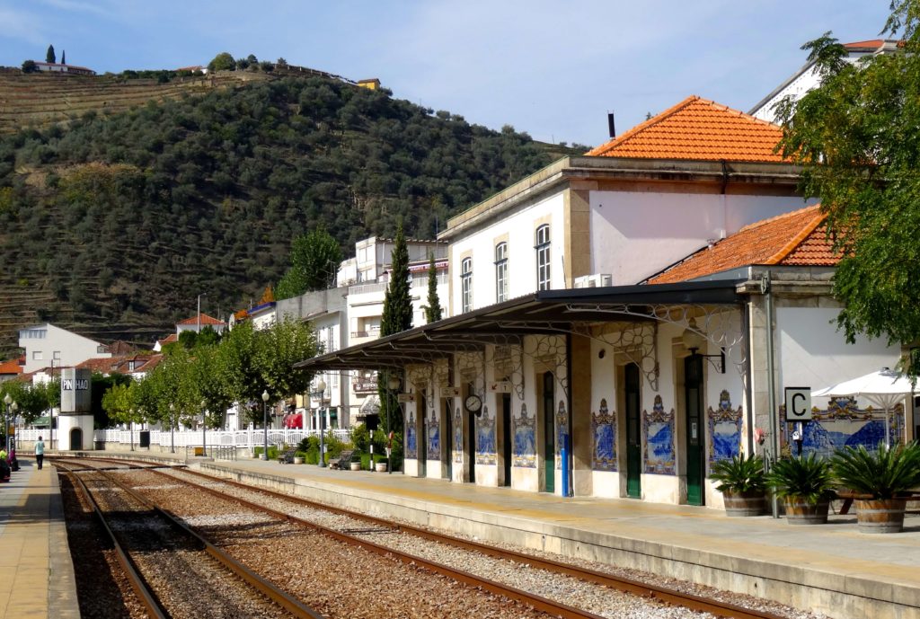 Der Bahnhof von Pinhão