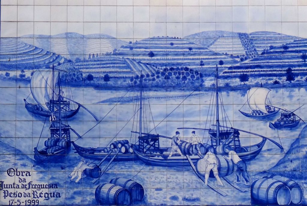 Azulejos in Peso da Régua