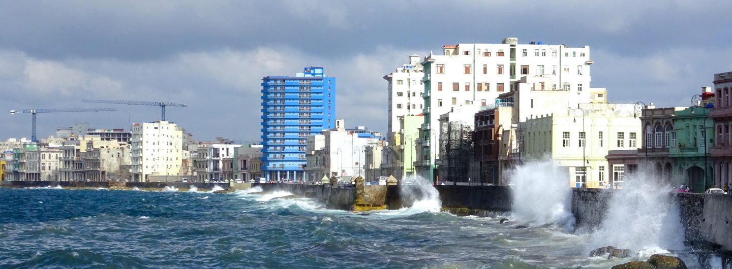 Malecón, Uferpromenade in Havanna, Kuba.