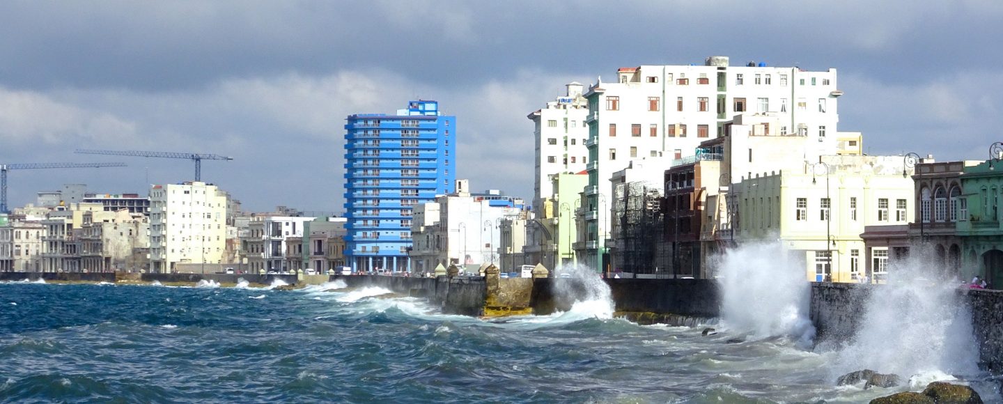Malecón, Uferpromenade in Havanna, Kuba.