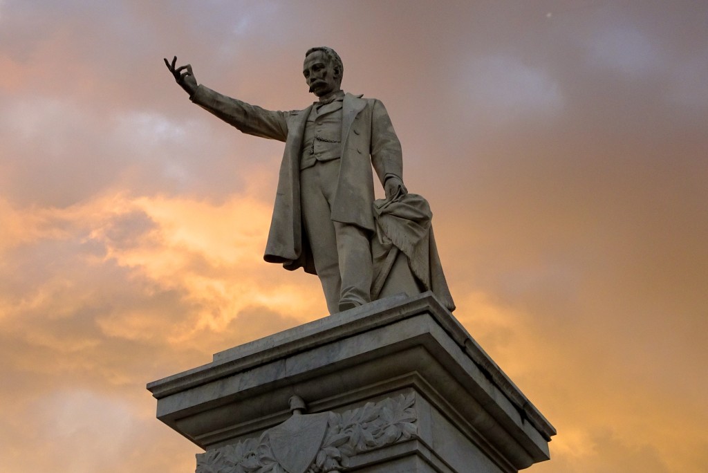 Statue des Volkshelden José Martí