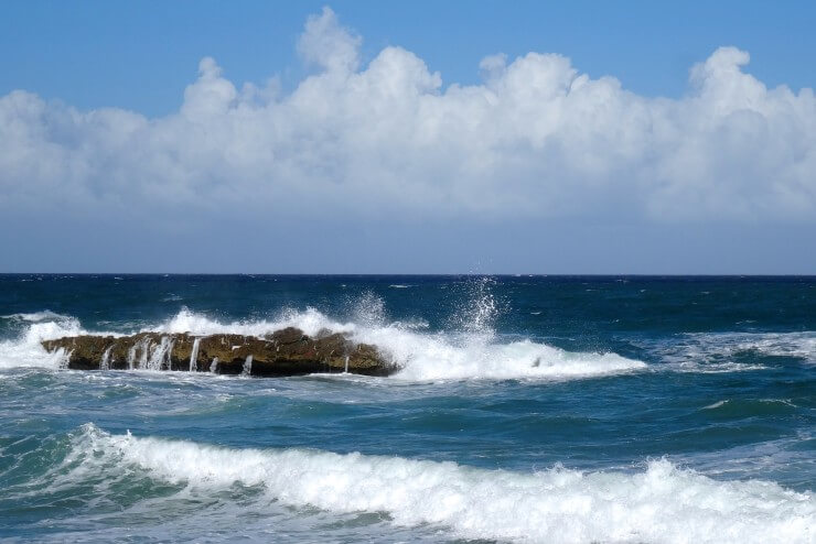 Gibara Kuba, Küstenimpressionen auf dem Weg zur Playa Caletones