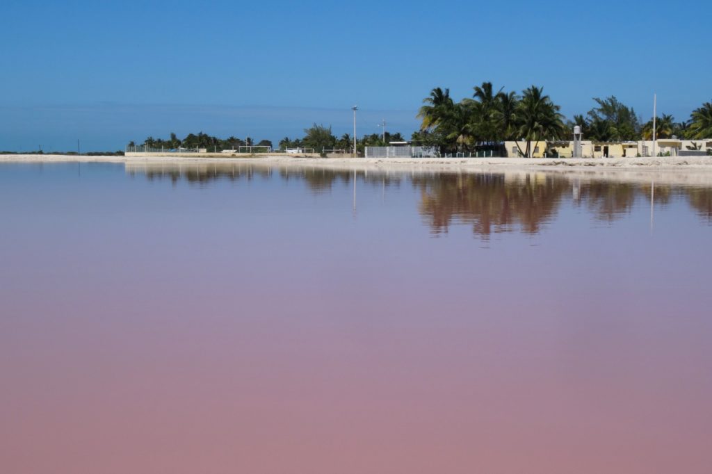 Mystische Farben in Las Coloradas, Mexiko.