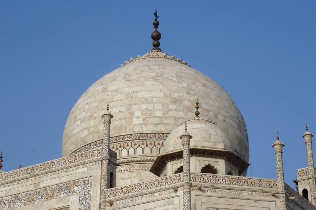 Kuppel des Taj Mahal