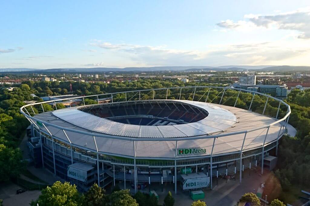 Sehenswürdigkeiten in Hannover, HDI-Arena, das ehemalige Niedersachsenstadion 