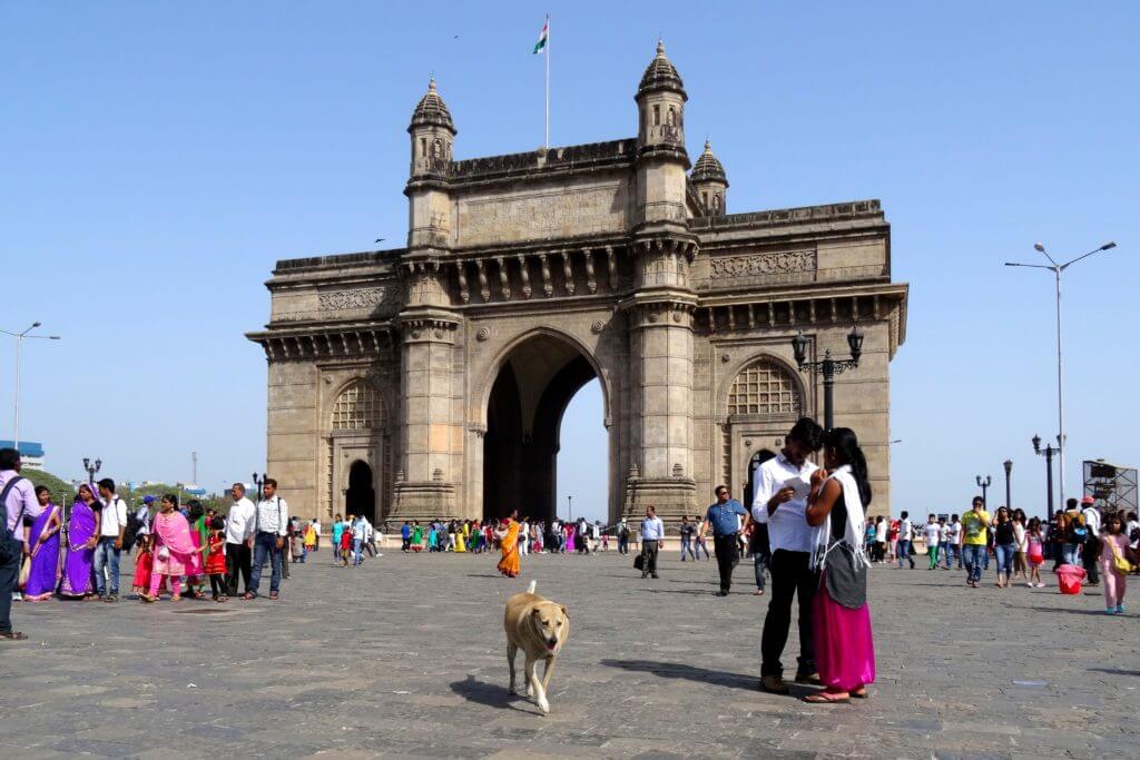 Kultur in Indien: Gateway of India in Bombay