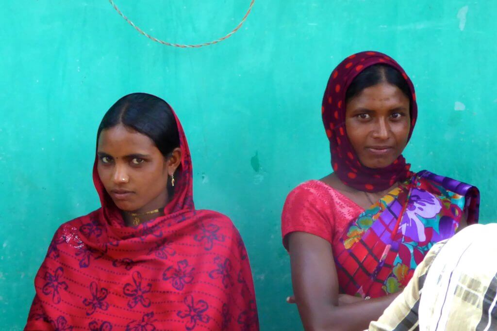 Kultur in Indien: indische Frauen im Bundesstaat Chhattisgarh