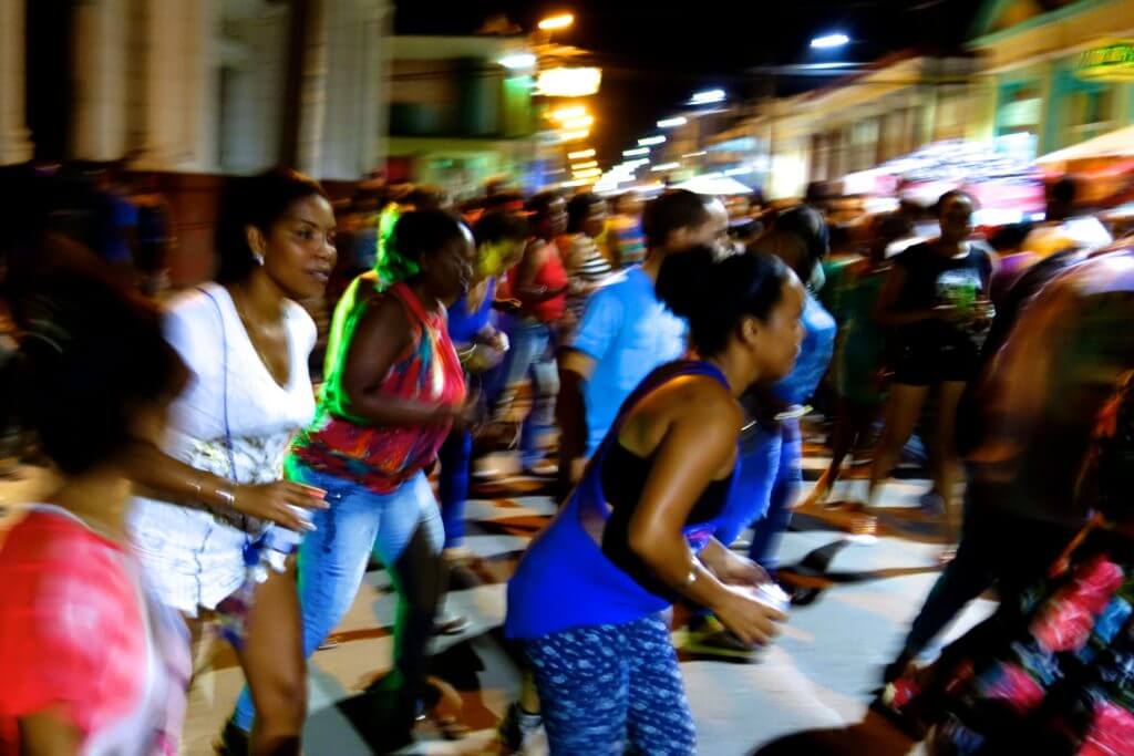 Straßenfest Noche Guantanamera in Guantánamo