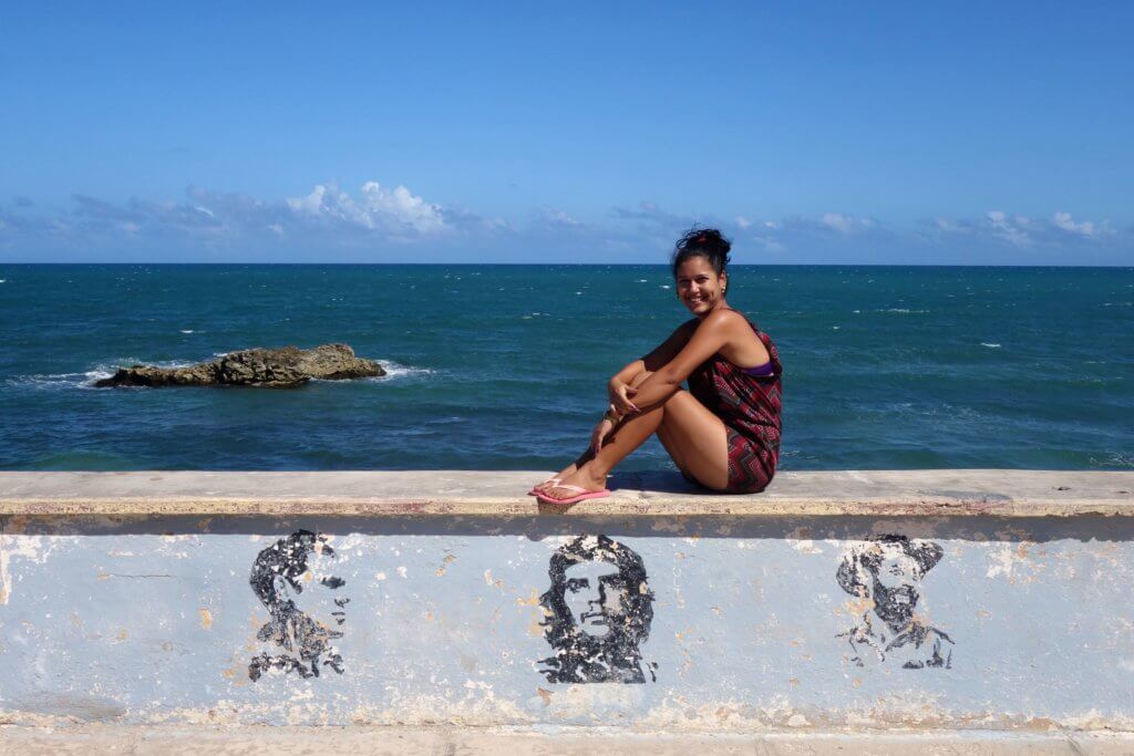 Casa Particular in Gibara, Kuba. Küstenimpressionen