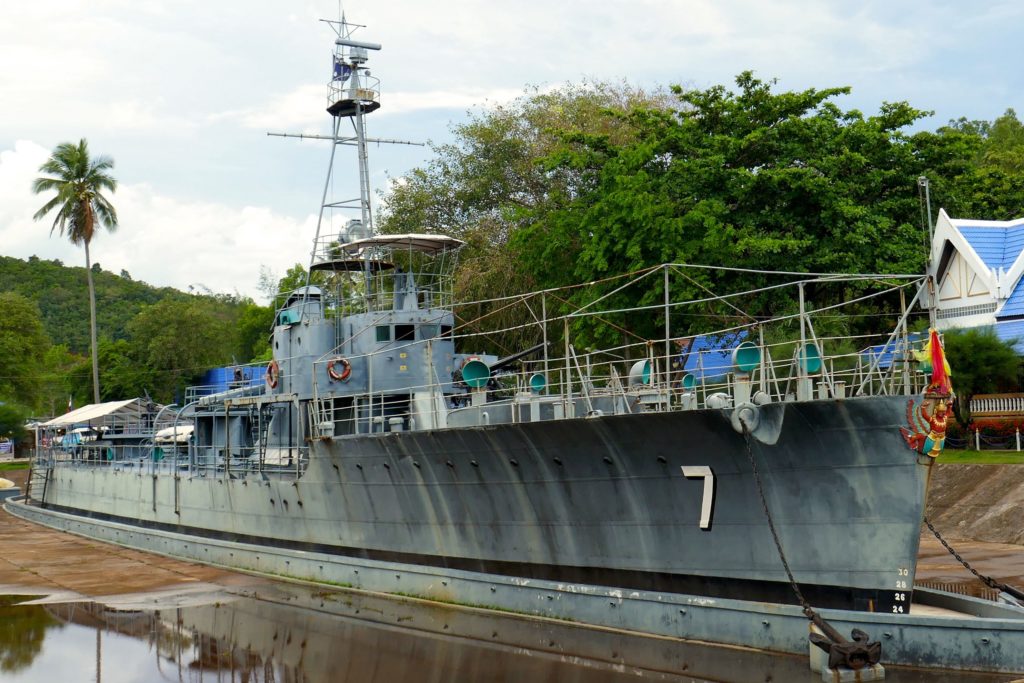 HTMS Phra Ruang in Chumphong