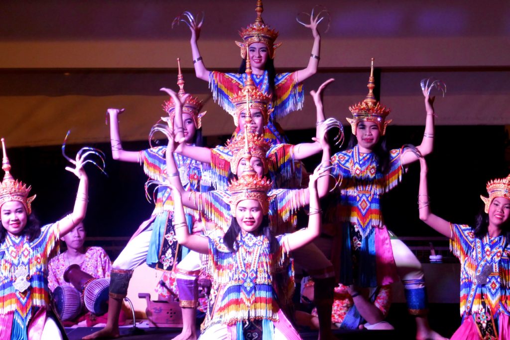 Kultur in Chumphon: traditioneller Tanz.