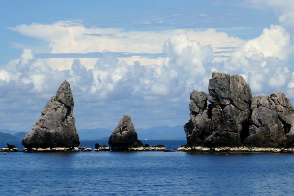 Chumphon. Vorgelagerte Inseln an der Küste.