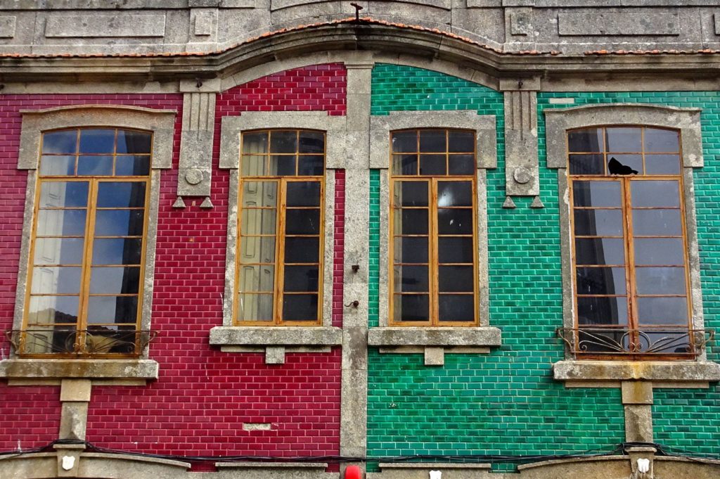 Azulejos in Porto.