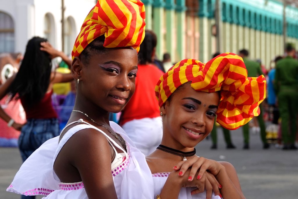 Impressionen vom Karneval in Santiago de Cuba.