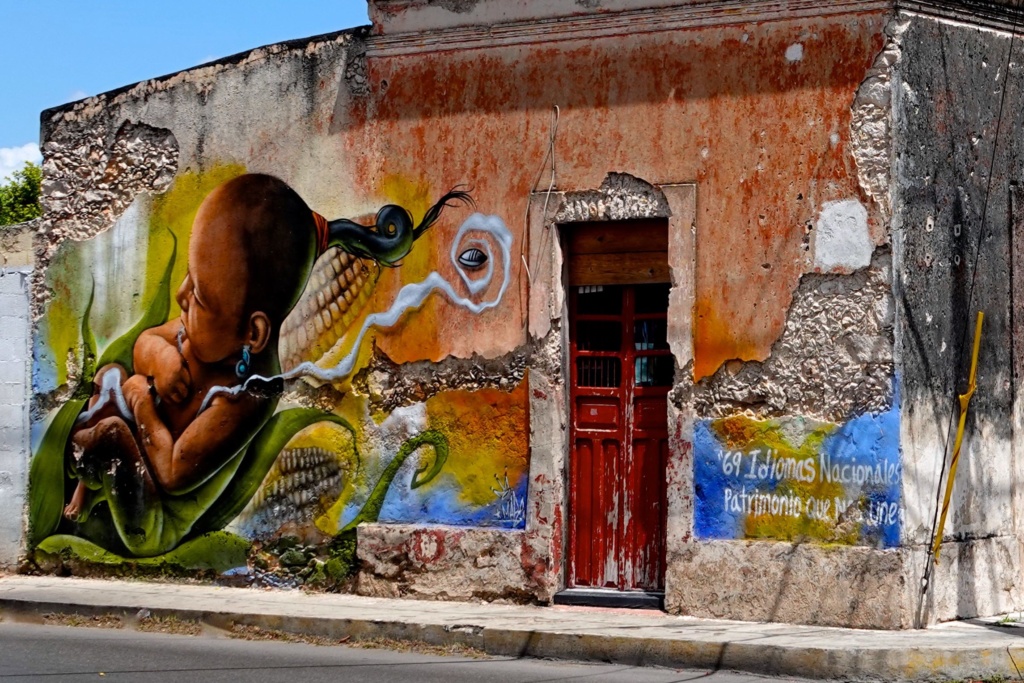 Street Art im mexikanischen Mérida.