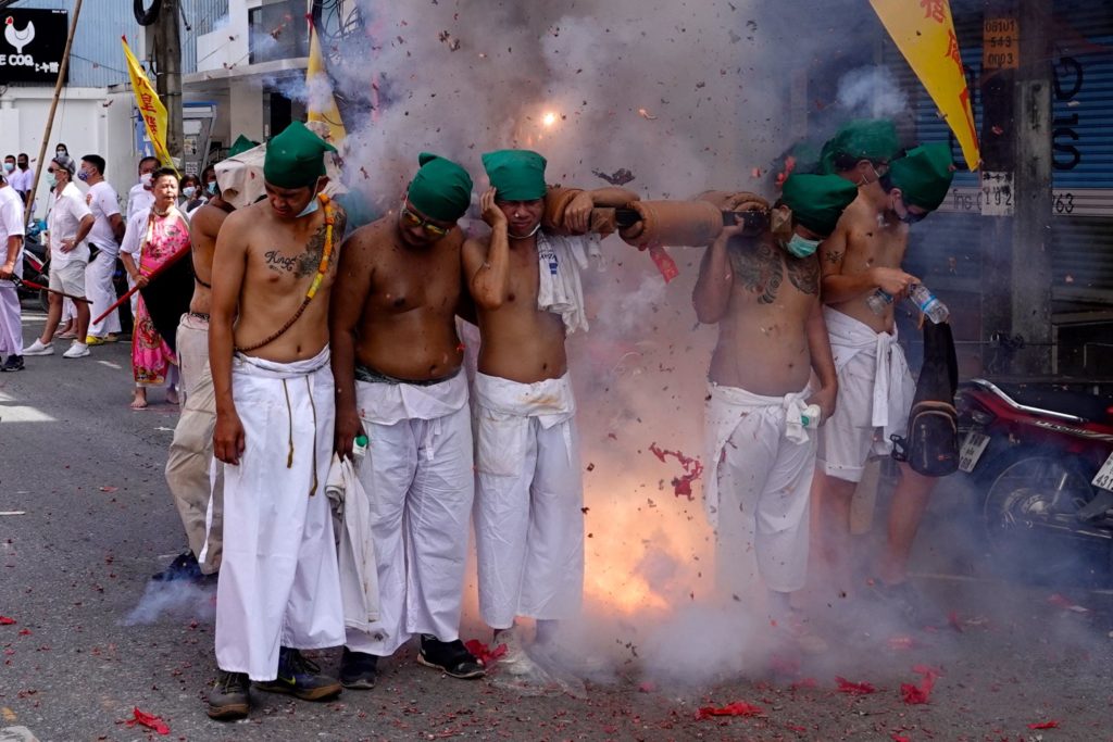 Vegetarian Festival in Phuket.