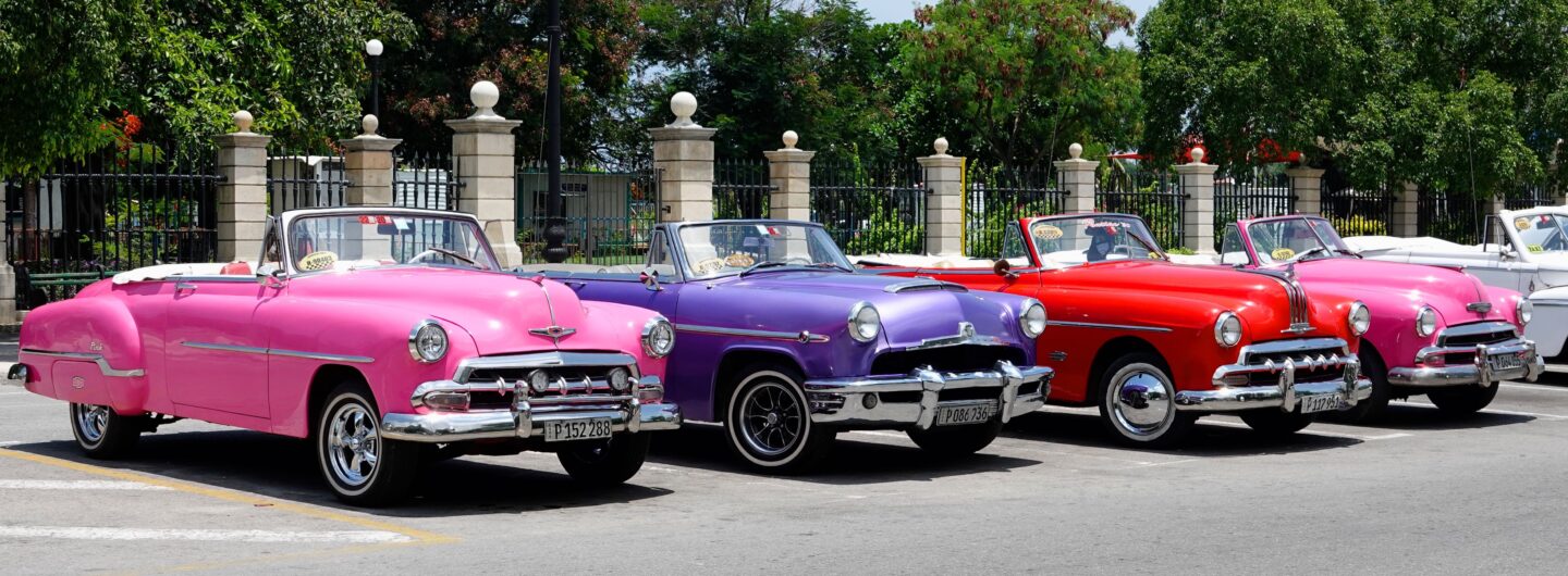 Havanna: alte Autos, das kubanische Klischee.