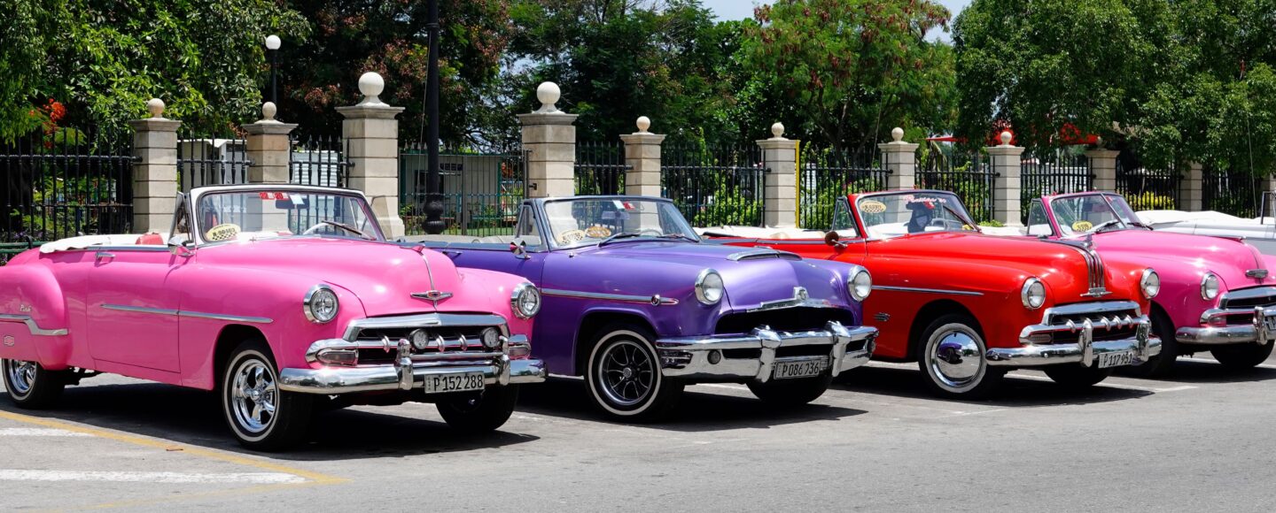 Havanna: alte Autos, das kubanische Klischee.