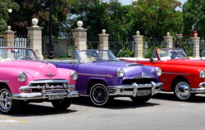 Havanna: alte Autos, das kubanische Klischee.
